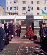 Погруддя Т.Г.Шевченка у м.Ірпіні Київської області